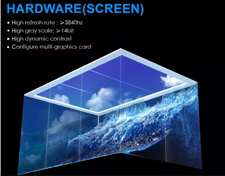 Outdoor 3D Big Screen Video LED Message Display P4 Poster Billboard for Advertising
