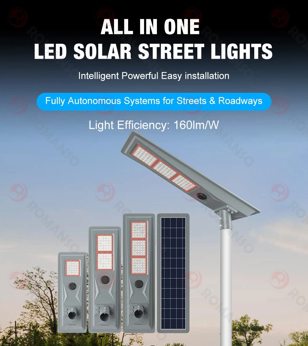 All in Two Solar LED Street Light 30W